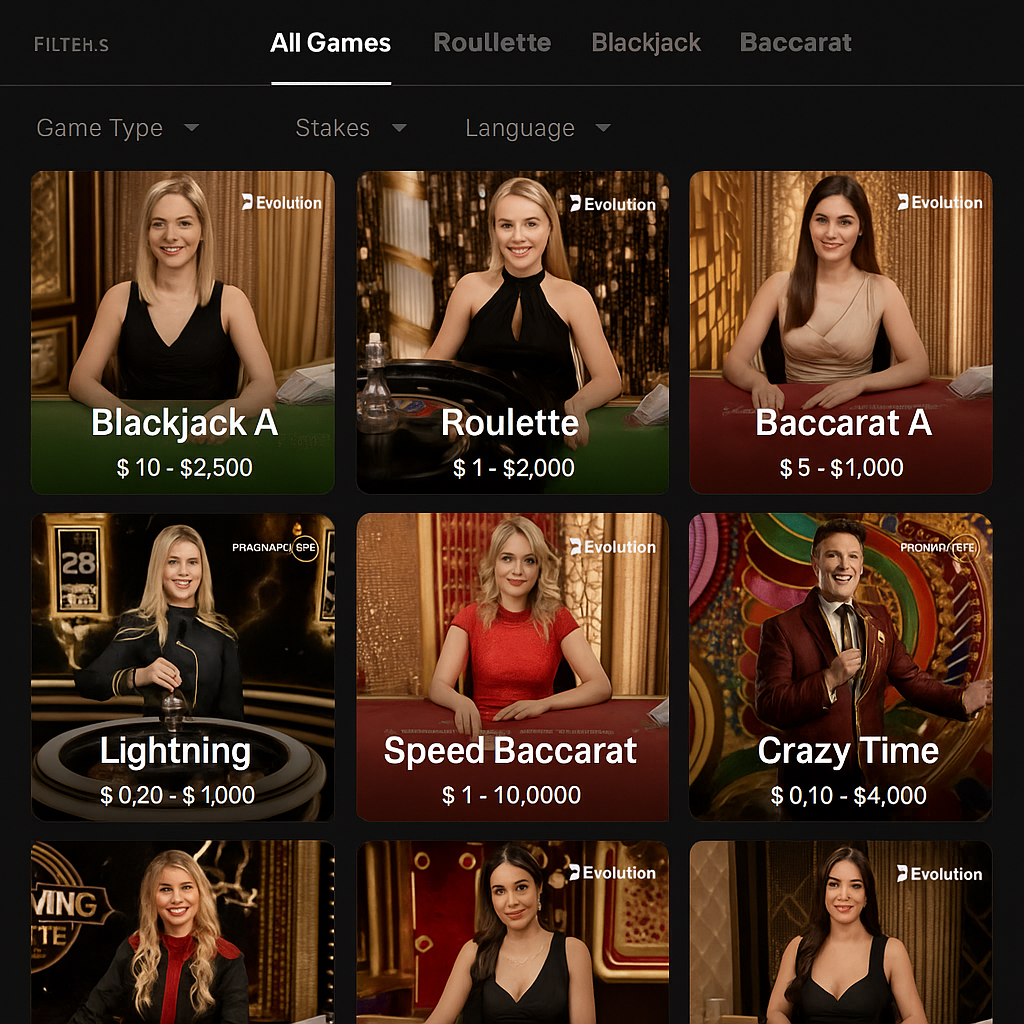 SpinDragonz - Live Baccarat - HD Quality Casino Experience