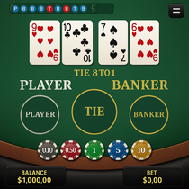 SpinDragonz - Baccarat Table Game