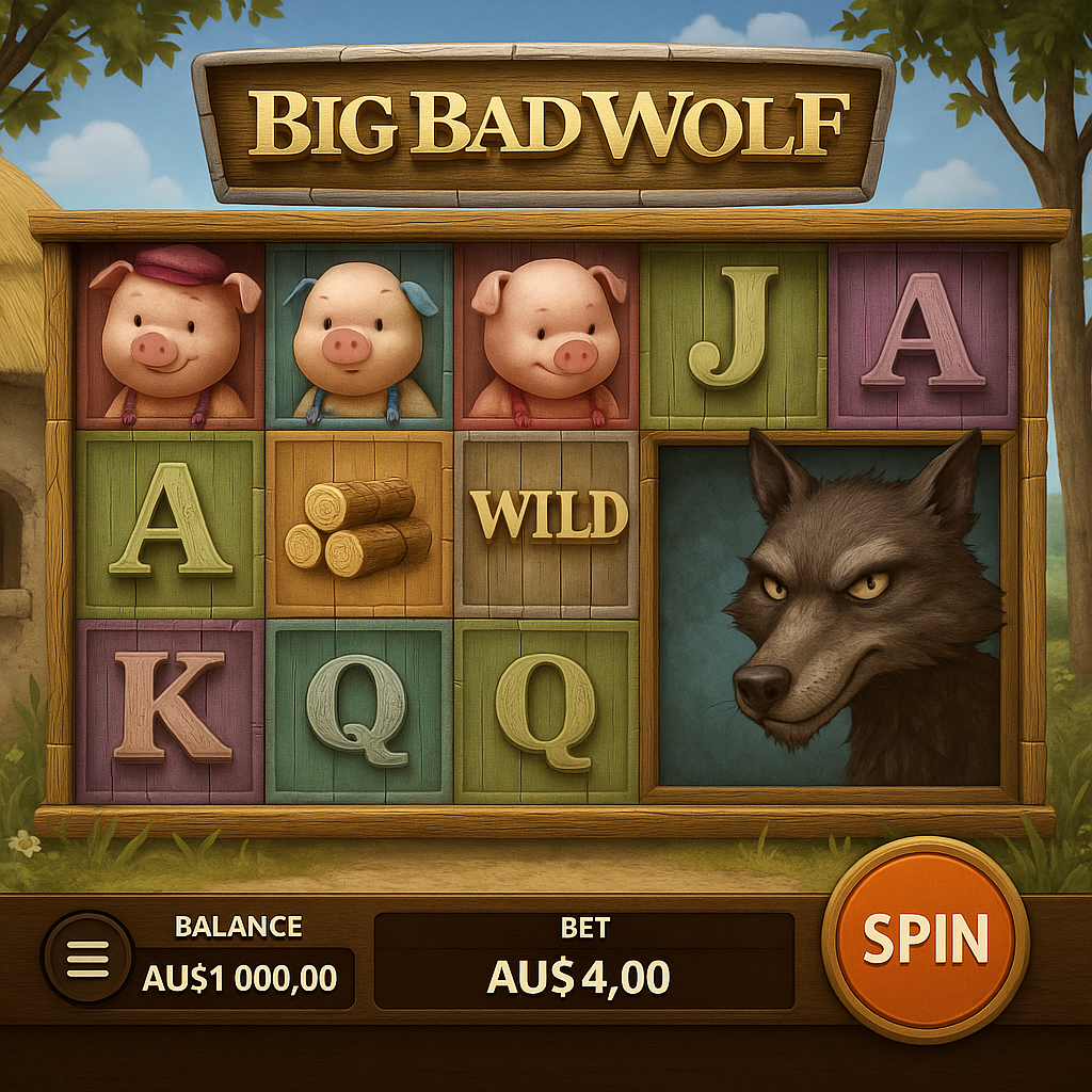 SpinDragons - Big Bad Wolf Slot Game - Quickspin Pokie